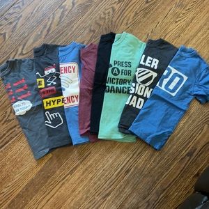 Set of 8 Children’s Place Boys shirts size 6